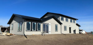 building a custom home in Olds Alberta